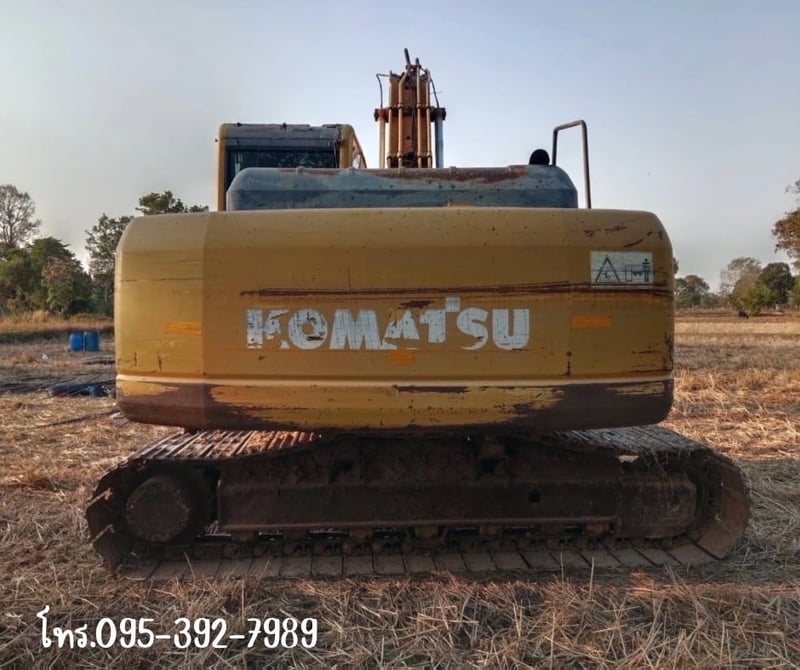 รถแม็คโครมือสอง สภาพดี KOMATSU P200-8 ปี 49 ใช้งานปกติ 12,500 ชม.