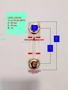 LEVEL GAUGE SCREW AIRCOMPRESSOR เกจวัดระดับน้ำมัน (063-1614747)