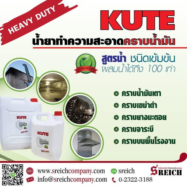 น้ำยา คิวท์ ล้างคราบเขม่าประสิทธิภาพสูง ล้างคราบเขม่า หรือคราบควันดำ 