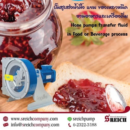 ปั๊มสูบส่งของเหลวที่มีความหนืด มีชิ้นเนื้อปน โทร S Reich 023223188 ปั๊มสูบส่งของเหลวที่มีความหนืด มีชิ้นเนื้อปน โทร S Reich 023223188