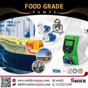 ลดความเสี่ยงของการปนเปื้อนด้วยปั๊ม Food Grade คุณภาพสูงจาก S Reich