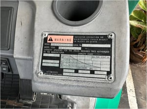 ฟอลคลิฟท์ 3 ตัน MITSUBISHI มือสองสภาพดี!!