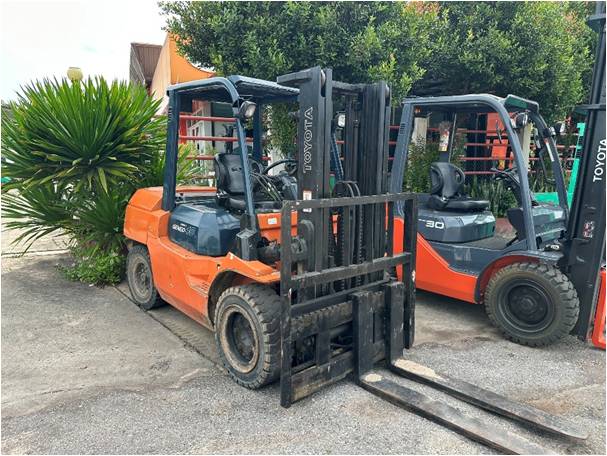 ฟอลคลิฟท์ 4 ตัน โตโยต้า มือสองสภาพดี!!