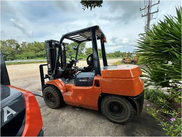 ฟอลคลิฟท์ 4 ตัน โตโยต้า มือสองสภาพดี!!