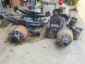 เพลาถุงลมVictor 10 ล้อ ยกล้อได้