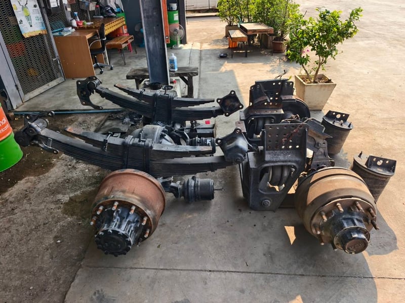 เพลาถุงลมVictor 10 ล้อ ยกล้อได้