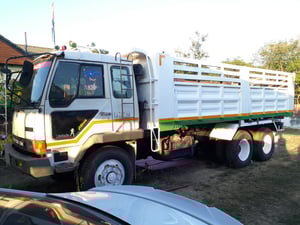 ขายรถบรรทุก Mitsubishi FN527M TD-2856 เฉินหลง ดั๊มสามมิตร เสื้อเกียร์ลาย เพลาบุ๋ม เบรคจิฟฟี่