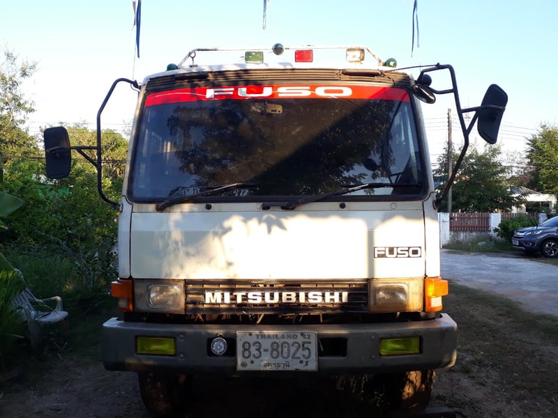 ขายรถบรรทุก Mitsubishi FN527M TD-2856 เฉินหลง ดั๊มสามมิตร เสื้อเกียร์ลาย เพลาบุ๋ม เบรคจิฟฟี่ ยางใหม่ 10 เส้น