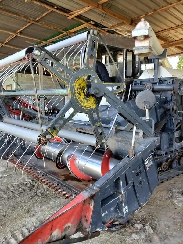 ขายรถเกี่ยวข้าวDC95ปี55