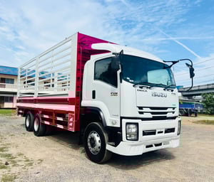 ISUZU FVM 240แรงม้า รถบรรทุก 10ล้อ กระบะคอกสูง ปี2019
