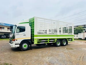 HINO FL 260แรงม้า รถบรรทุก 10ล้อ กระบะคอกสูง ปี2017 เลขไมล์ 400,000 กม.