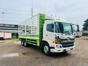HINO FL 260แรงม้า รถบรรทุก 10ล้อ กระบะคอกสูง ปี2017 เลขไมล์ 400,000 กม.