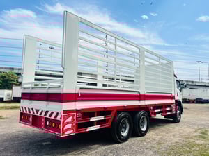 ISUZU FVM 240แรงม้า รถบรรทุก 10ล้อ กระบะคอกสูง ปี2019