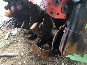 ขายโรตารี่ตีดินแข็งจอบหมุนKubota Kr162ผลิตญี่ปุ่นขายในศูนย์ไทยทนเหล็กแข็งพร้อมยอยใบดีสภาพสวยเดิมพร้อมใช้งาน