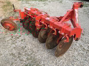 ขายผาน6คูโบต้ามือสองรุ่นDH245-6Fสภาพสวยคัดท้ายแน่นส่วนประกอบครบใบเหลือ21นิ้วใบเดิมไม่เคยซ่อมโทร088-9049322พร้อมขาตั้งราคา23,500บาทครับ