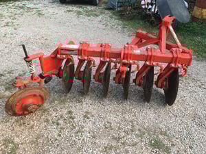 ขายผาน6คูโบต้ามือสองรุ่นDH245-6Fสภาพสวยคัดท้ายแน่นส่วนประกอบครบใบเหลือ21นิ้วใบเดิมไม่เคยซ่อมโทร088-9049322พร้อมขาตั้งราคา23,500บาทครับ