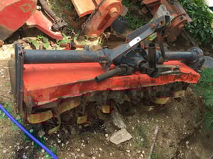 ขายโรตารี่ตีดินแข็งจอบหมุนKubota Kr162ผลิตญี่ปุ่นขายในศูนย์ไทยทนเหล็กแข็งพร้อมยอยใบดีสภาพสวยเดิมพร้อมใช้งาน