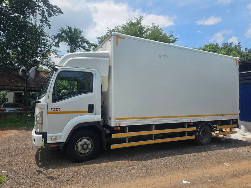 ISUZU FRR 190 รถบรรทุก 6ล้อ ตู้แห้ง จด ปี2022 ไมล์น้อย