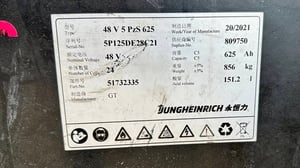 234 รถไฟฟ้านั่งขับ Jungheinrich EFG218