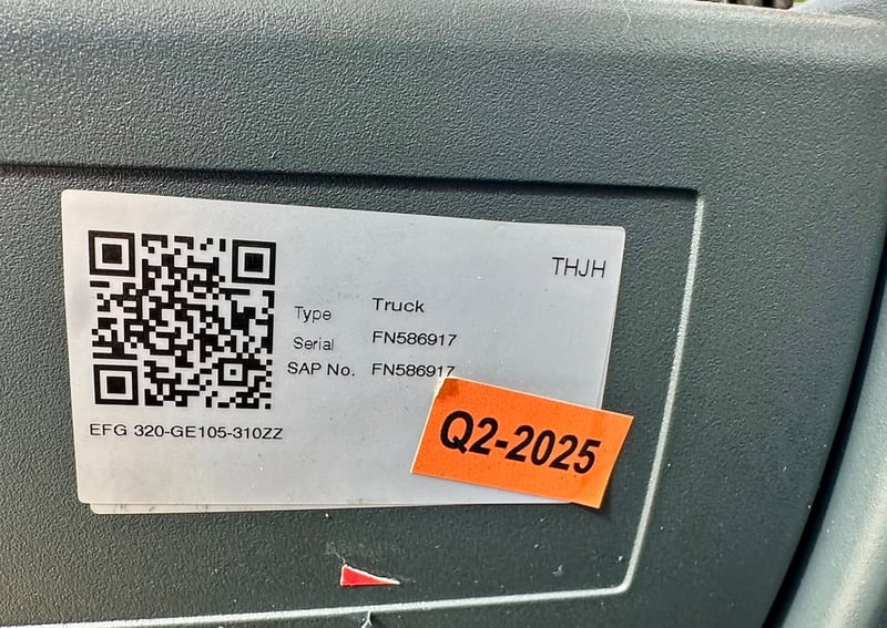 226 รถยกไฟฟ้านั่งขับ Jungheinrich EFG320GE105-310ZZ