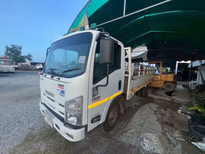 รถฝากขาย ISUZU NMR 130แรงม้า รถบรรทุก 6ล้อ กระบะเหล็ก ปี2008 เลขไมล์ 543,390 กม.