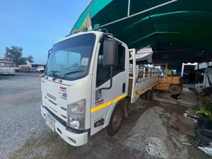 รถฝากขาย ISUZU NMR 130แรงม้า รถบรรทุก 6ล้อ กระบะเหล็ก ปี2008 เลขไมล์ 543,390 กม.