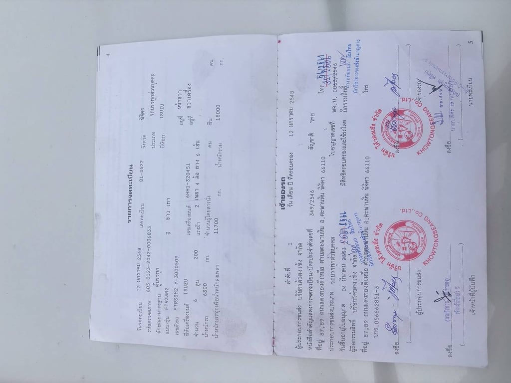 ISUZU FTR33 200แรงม้า รถบรรทุก 6ล้อ ตู้แห้ง ปี2005 รถพร้อมใช้งานดูรถได้ที่จังหวัดสุพรรณบุรี