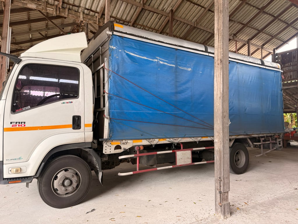 ISUZU FRR 210แรงม้า รถบรรทุก 6ล้อ กระบะคอกสูง ปี2013 เลขไมล์ 249,790 กม. ISUZU FRR 210แรงม้า รถบรรทุก 6ล้อ กระบะคอกสูง ปี2013 เลขไมล์ 249,790 กม.