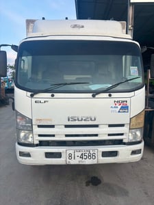 รถฝากขาย ISUZU NQR 175แรงม้า รถบรรทุก 6ล้อ ตู้แห้ง ปี2012 เลขไมล์ 523,641 กม.