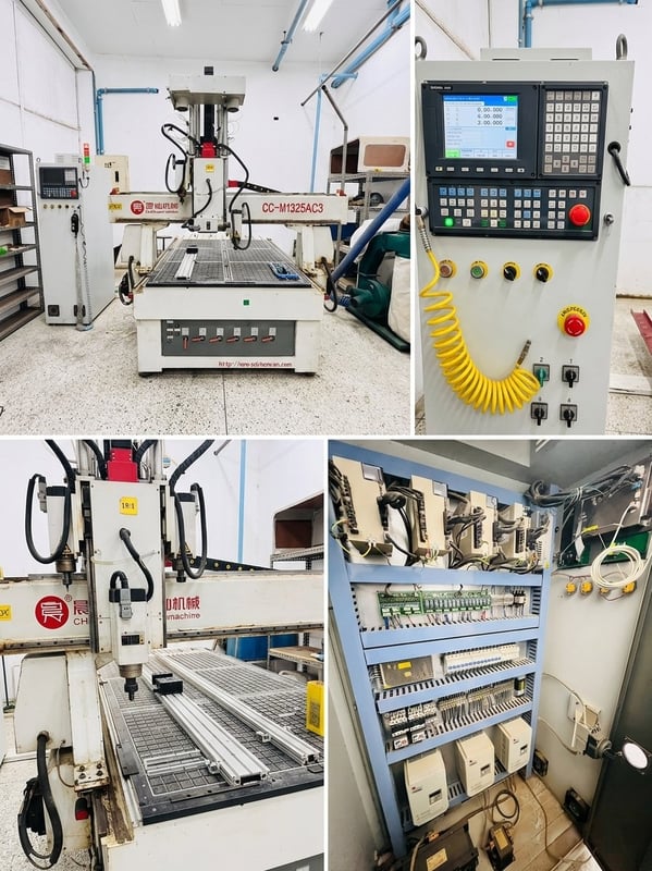 เครื่อง CNC Router Chencan รุ่น CC-M1325AC3 สภาพดี พร้อมใช้งาน!