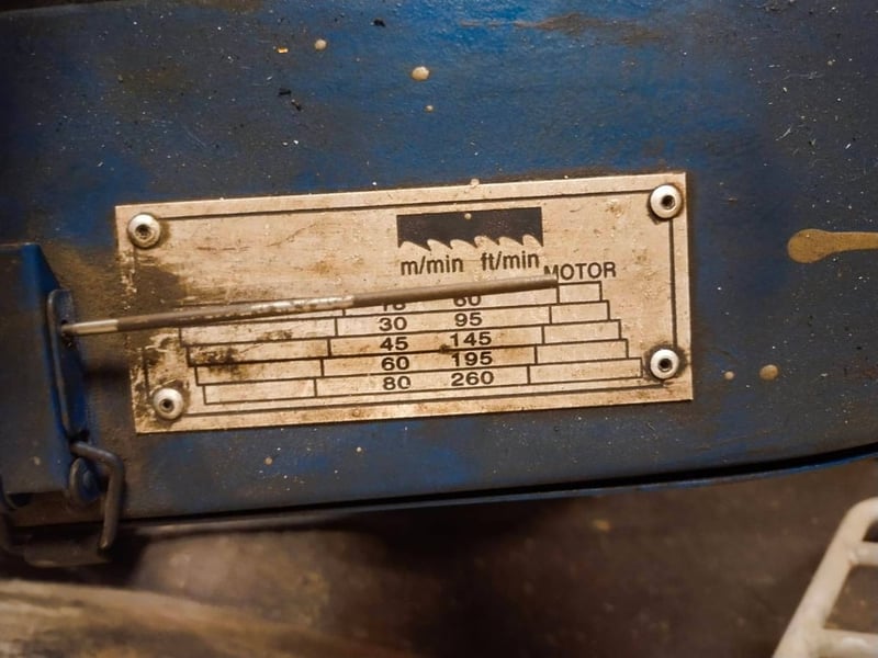 เครื่องเลื่อยสายพานตัดเหล็ก Yuanda รุ่น GB4028 สภาพพร้อมใช้งาน