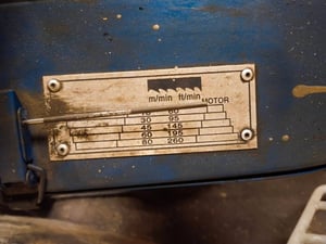 เครื่องเลื่อยสายพานตัดเหล็ก Yuanda รุ่น GB4028 สภาพพร้อมใช้งาน