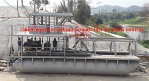 ผลิตและจำหน่าย ทุ่นเรือเหล็กลอยน้ำasw โป๊ะเรือเหล็กลอยน้ำasw ทุกชนิดทุกขนาด มาตรฐานกรมเจ้าท่า รับต่อเรือดูดทราย เรือขุดแร่ 