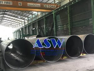 ท่อเหล็กสไปรัลasw spiral pipe ทุ่นเรือเหล็กลอยน้ำasw โป๊ะเรือเหล็กลอยน้ำasw ฟิตติ้งasw
