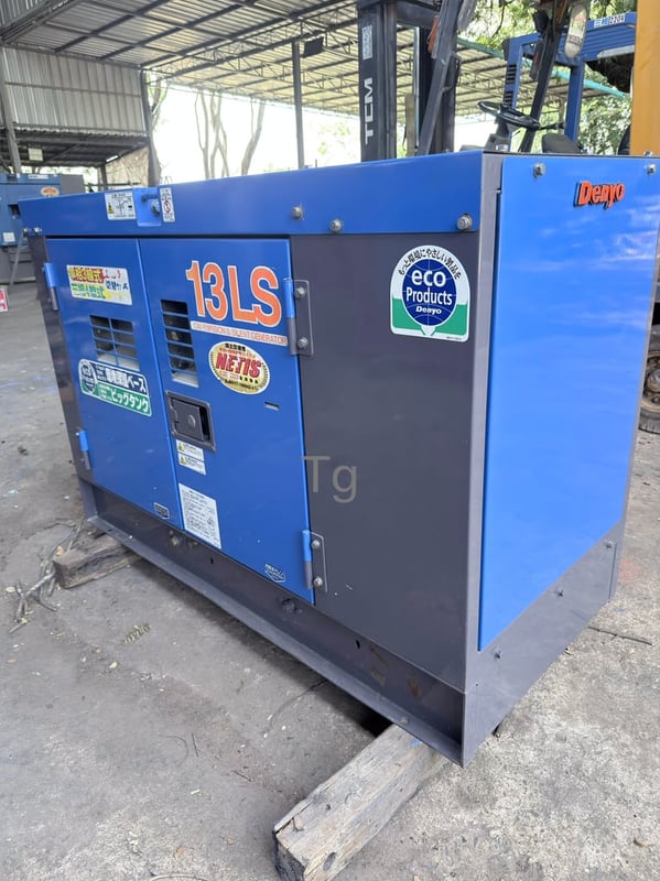 เครื่องปั่นไฟรุ่นใหม่13kvaญี่ปุ่น