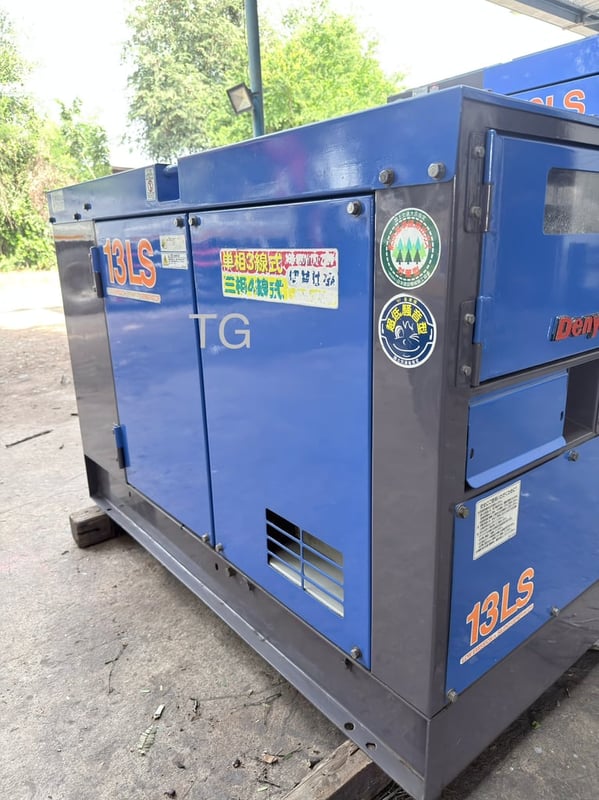 เครื่องปั่นไฟรุ่นใหม่13kvaญี่ปุ่น