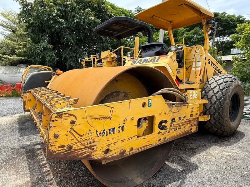 รถบด SAKAI รุ่น SV520DF  - 5375 ชั่วโมง เล่มทะเบียนพร้อมชุดโอน 