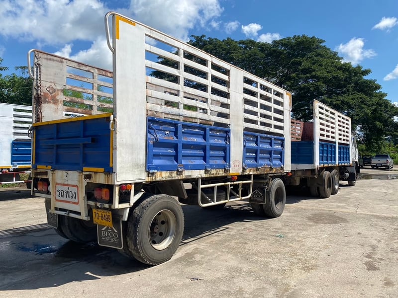 ขายถูก รถสิบล้อพ่วง เครื่องแดวู