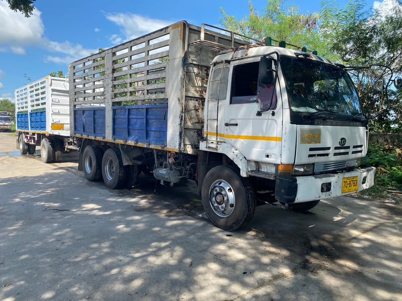 ขายถูก รถสิบล้อพ่วง เครื่องแดวู **