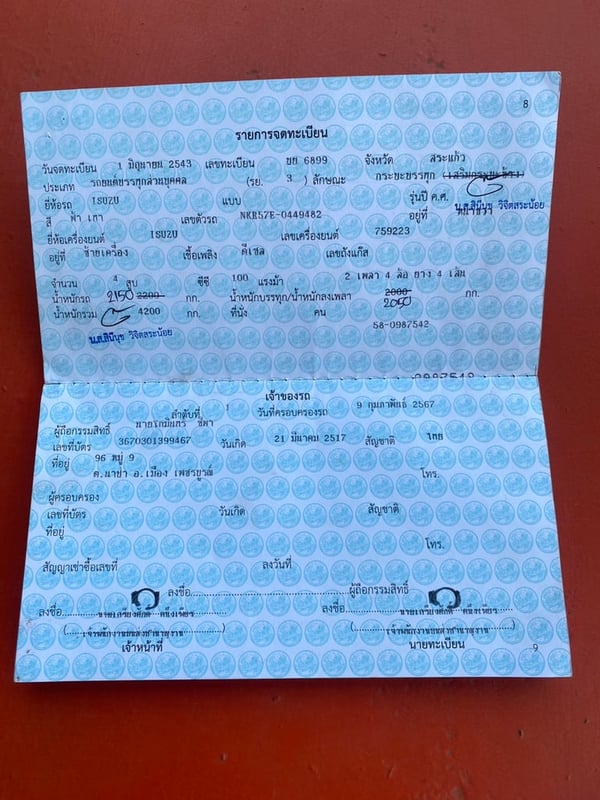 ขายรถบรรทุก 4 ล้อ isuzu nkr เครื่อง 100 แรงรถปี 43 เอกสารเป็นพร้อม