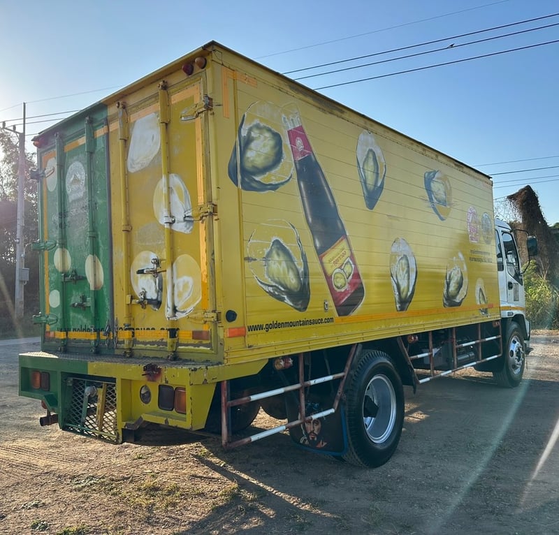 ขายรถบรรทุก 6 ล้อตู้แห้ง isuzu FTR 33 H เครื่อง 6HH1- 200 แรงม้ารถปี 48ตู้ยาว 5 .42ม. สูง 2.30 ม.กว้าง 2.40ม. ช่วงล้อ 4.25ม. เอกสารทะเบียนพร้อมสนใจติดต่อได้