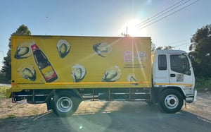 ขายรถบรรทุก 6 ล้อตู้แห้ง isuzu FTR 33 H เครื่อง 6HH1- 200 แรงม้ารถปี 48ตู้ยาว 5 .42ม. สูง 2.30 ม.กว้าง 2.40ม. ช่วงล้อ 4.25ม. เอกสารทะเบียนพร้อมสนใจติดต่อได้