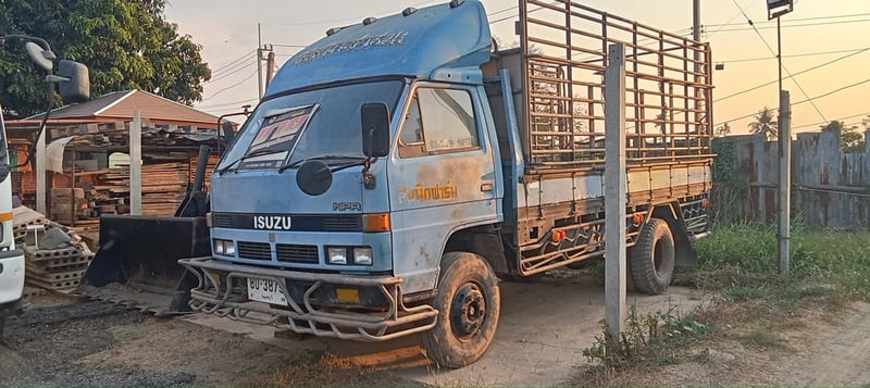 ราคา179000บาทขายรถทุก 6 ล้อ isuzu nkr 115 แรงม้าปี 32 กระบะไม้ปูพื้นเหล็กเอกสารทะเบียนพร้อมรถพร้อมใช้งานสนใจ 091-146-4263 คุณเยี่ยม