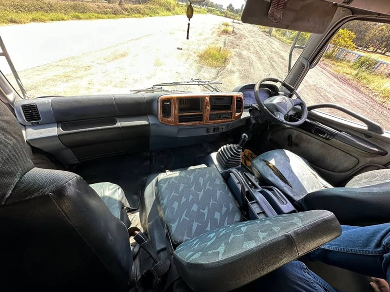 ราคา 489000บาทขายรถบรรทุก 6 ล้อ hino FG 1Jเครื่องJO8Cเทอร์โบ-212แรงม้ารถปี 48 กระบะยาว 7 เมตร 54 กว้าง 2 เมตร 50 สูง 2.70 เมตรเอกสารทะเบียนพร้อมสนใจ 091-146-4263 ด่วน