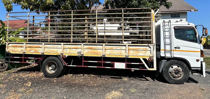 ราคา59000บาทขายกระบะเหล็กรถ6ล้ครัชซีกว้าง 87ซ.ม. กระบะยาว 7.35ม.กว้าง 2.50ม.สูง 2.05ม. สนใจติดต่คุณเยี่ยม0911464263