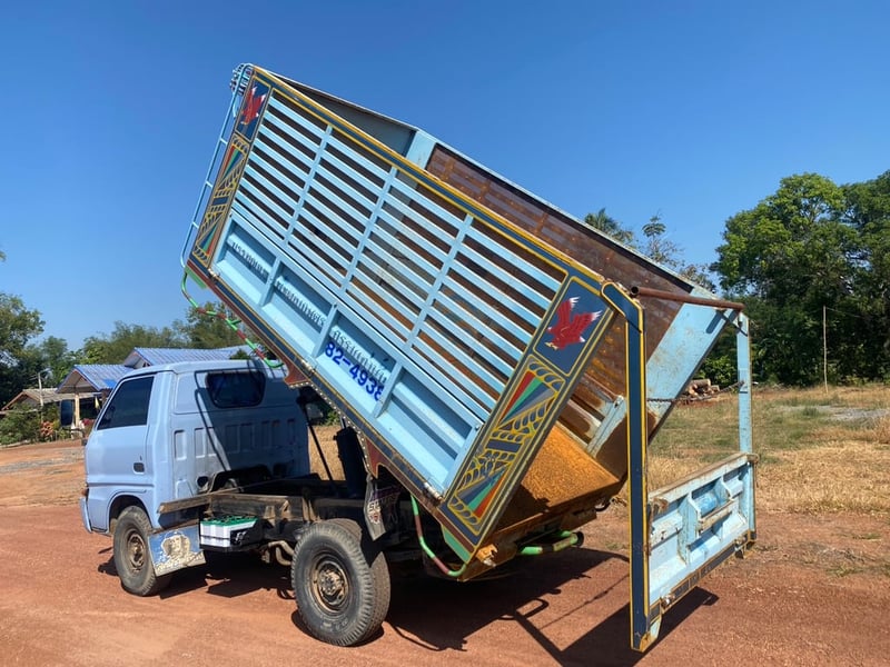 ขายรถบรรทุก 4 ล้อดั้ม isuzu tl เครื่อง 85 แรงม้ารถปี 46 พวงมาลัยธรรมดาหัวยกไม่ได้ไม่มีแอร์กระบะยาว 3 เมตรยี่กว้าง 1.80 เมตรเอกสารทะเบียนพร้อม