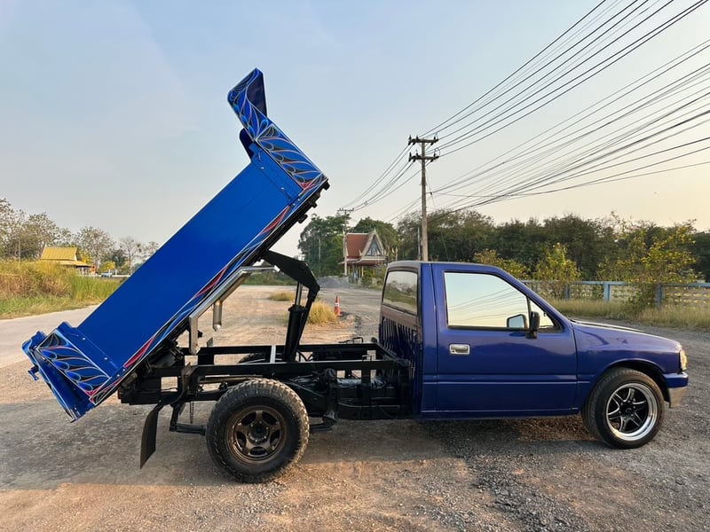 ราคา159000บาทขายรถกระบะดั้ม isuzuTFR มังกรทองเครื่อง 2500ซีซี ดีเซลปี 2533 ดั้มไฟฟ้ารถพร้อมใช้งานแอร์เย็นอย่างสวยสนใจติดต่อคุณเยี่ยม 091-146-4263 ด่วน