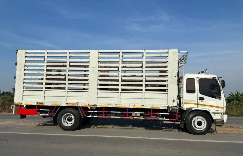 ขายรถบรรทุก 6 ล้อ isuzu deca FTR 33p2y เครื่อง 6JHH-1 200 แรงม้ารถปี 46 กระบะเหล็กยาว 7.20 เอกสารทะเบียนพร้อมยาง 900 ขอบ 20 สนใจ 091-146-4263 คุณเยี่ยม
