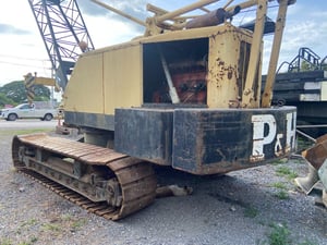 ขายรถเข็นตีนตะขาบ 25 ตันเครื่อง mitsubishi 6 BD 260 แรงม้ารถใช้งานได้ปกติเครื่องมีหลวมหน่อย