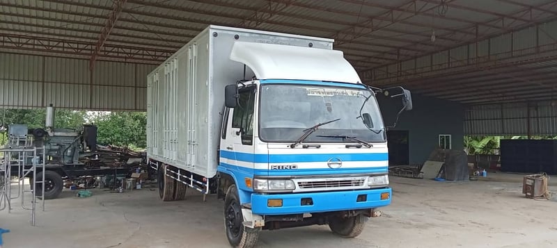 ราคา279000บาทขายรถบรรทุก 6 ล้อตู้แห้ง 10 บาท hino FF3H เครื่อง ho7d 195 แรงม้าแน่นมากๆรถปี 38 กระบะยาว 7.20 เมตร คอมแอร์ไม่มีครับ เอกสารทะเบียนพร้อมสนใจ 091-146-4263 คุณเยี่ยมด่วนราคาถูกๆ